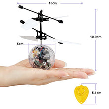 Load image into Gallery viewer, Flying Ball Toy, Remote Control Drone Induction RC Mini Helicopter Kids Sensory Gadget Indoor Outdoor Garden Interactive Game, Easter Gift Present for Boy Girl Teenager Children Age 4 5 6 7 8 9 10-12
