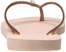 Load image into Gallery viewer, Havaianas SLIM CRYSTAL GLAMOUR SW, BALLET ROSE, UK 6/7
