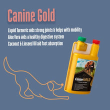 Load image into Gallery viewer, Canine Gold - Hip and Joint Care Supplement For Dogs - 100% Natural Ingredients (500ml)
