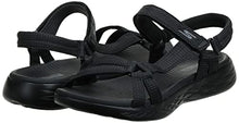 Load image into Gallery viewer, Skechers Women&#39;s On-The-go 600-Brilliancy-15316 Sport Sandal, Black (Black), 6 UK (39 EU)
