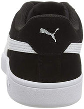 Load image into Gallery viewer, PUMA Unisex Puma Smash v2 Trainers, Puma Black Puma White Puma Silver, 9 UK
