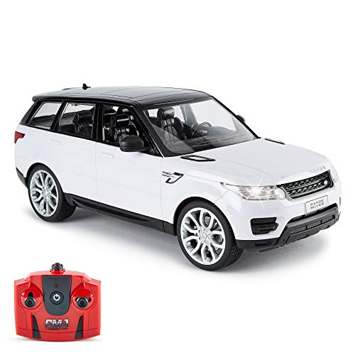 CMJ RC Cars™ Officially Licensed Remote Control Range Rover Sport in 30CM Size 1:14 Scale in White Colour