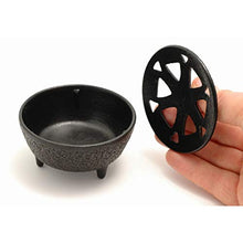 Load image into Gallery viewer, The Smudge Stick Shop Cast Iron Incense Burner
