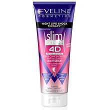 Load image into Gallery viewer, Eveline Cosmetics Slim Extreme 4D Super Concentrated Cellulite Slimming Hot Cream for Women | 250 ML | Fast Fat Burning Formula | 2-Week Night Lipo Shock Thearpy | Flat Belly, Slim Legs and Waist
