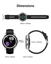 Load image into Gallery viewer, Smart Watch for Men, 1.32" HD Full Touch Screen Fitness Watch with Heart Rate Sleep SpO2 Health Monitor, IP67 Waterproof Stainless Steel Sports Pedometer Smart Watch for Android iPhone Phones
