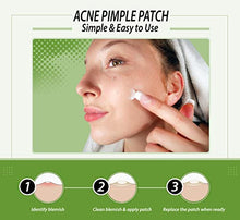 Load image into Gallery viewer, Spot Pimple Patches Hydrocolloid Salicylic Acid Cleanses Pimples Invisible Spot Dots Suitable for Acne Prone Skin (36 Dots)
