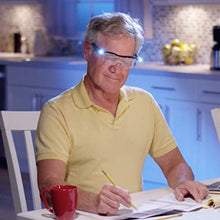 Load image into Gallery viewer, Mighty Sight - Wearable, magnifying eyewear with built in lights
