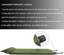 Load image into Gallery viewer, Zenph Camping Mat,Self-Inflating Sleeping Mat, Camping Portable Air Mats 2 inch Thickness,Inflatable Single Pads Tents Mats for Backpacking, Camping, Travel, Beach, Yard(Green)
