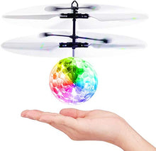 Load image into Gallery viewer, Flying Ball Toy, Remote Control Drone Induction RC Mini Helicopter Kids Sensory Gadget Indoor Outdoor Garden Interactive Game, Easter Gift Present for Boy Girl Teenager Children Age 4 5 6 7 8 9 10-12
