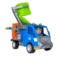 Load image into Gallery viewer, Blippi BLP0035 Truck with Working Lever and Classic Figure Inside, Sing Along Catchphrases-Educational Toys Encouraging Kids to Reduce, Reuse and Recycle, Blue
