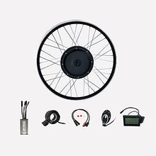 Load image into Gallery viewer, 48V1000W Electric Bicycle Conversion Kit, Ebike Waterproof Kit, Wheel Size 27.5inch, Front Brushless Gearless Hub Motor, With LCD3 USB
