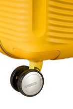 Load image into Gallery viewer, American Tourister - Soundbox Spinner Expandable, 77cm, 97/110 L - 4.2 KG, Yellow (Golden Yellow)
