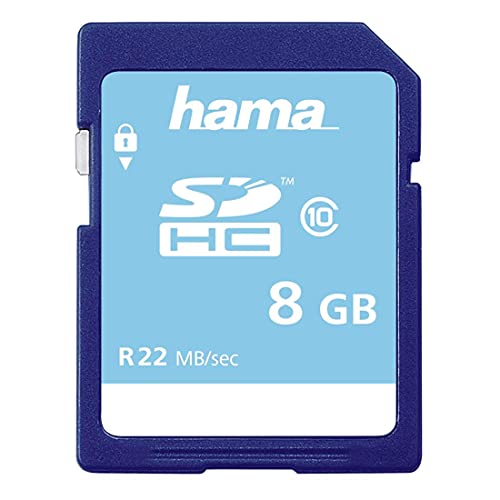 Hama | SDHC 8GB C10 | Memory Card | 150x / 22 Mb/s , 00104366