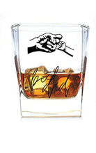 Load image into Gallery viewer, Best dad Ever Whisky Glass , Fathers Day Gift , Best Man on Planet ,Funny Dad , Best Friend Glass
