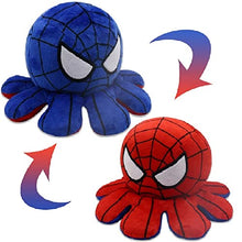 Load image into Gallery viewer, ENGLASIA Spiderman Toys, Marvel Toys, Reversible Plushies, Spiderman - Kids Gift Toys for Playing &amp; Expressing Mood, For Spiderman, Batman Toys, Marvel Toys, Avengers Lovers
