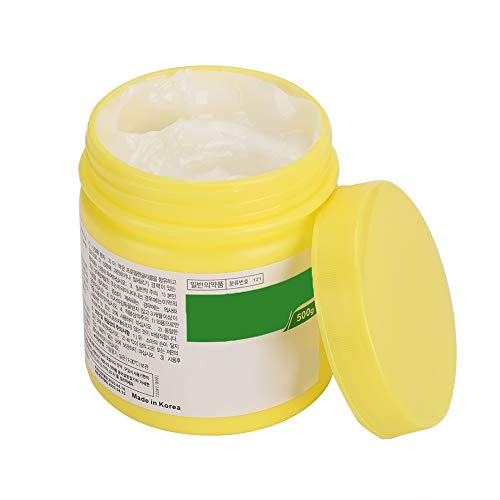 Tattoo numbing cream, tattoo process tattoo aftercare butter cream to numb the body semi-permanent body anesthesia 500g(Green 19.8%)