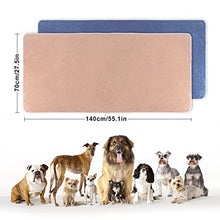 Load image into Gallery viewer, TAIYUNWEI Dog Towel, 2 PACK LARGE &amp; SUPER Absorbent Microfibre Pet Towel, Microfiber Pet Bath Towel for Dogs Cats, Machine Washable &amp; Dryable
