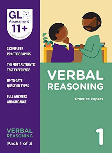 GL Assessment 11+ Practice Papers Verbal Reasoning Pack 1 (Multiple Choice)