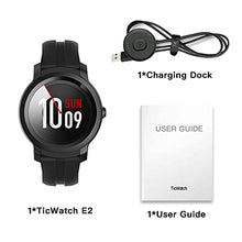 Load image into Gallery viewer, Ticwatch E2 Smartwatch, 5 ATM Waterproof, Swim-ready, Built-in GPS, Heart-rate Monitor, Google Assistant, Wear OS by Google Fitness Smart Watch, Compatible with iPhone and Android

