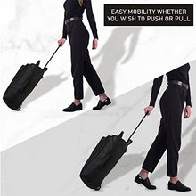 Load image into Gallery viewer, 5 Cities Cabin Approved Trolley Bag, Black, 21-Inch / 55cm

