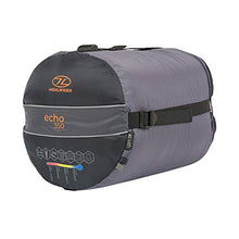 Load image into Gallery viewer, Highlander Echo Adults Mummy Sleeping Bag 3 Season, 3-4 Season &amp; 4 Season - Thick Technical Spiral Insulation, Water Resistant Coating, Double Layer Filling with Compression Carry Bag - Great for Camping, Fishing, Backpacking, Outdoors, Bushcraft

