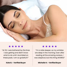 Load image into Gallery viewer, Chest Wrinkle Pads - Anti-Aging Skin Tightening Firming &amp; Moisturizing Fine Lines Prevention - Medical-Grade Silicone Skincare Patch - Reusable Overnight Cleavage &amp; Décolleté Smoother (1-mo Supply)
