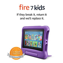 Load image into Gallery viewer, Fire 7 Kids Tablet | 7" Display, 16 GB, Purple Kid-Proof Case (2019 Release)
