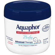 Load image into Gallery viewer, Aquaphor Baby Healing Ointment - Advance Therapy for Diaper Rash, Chapped Cheeks and Minor Scrapes - 14 Oz Jar
