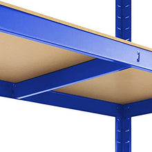 Load image into Gallery viewer, TAHA®-Heavy Duty Storage Racking 5 Tier Blue Shelving Boltless for Garage Workshop
