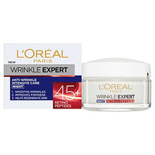 Load image into Gallery viewer, L'Oreal Paris Wrinkle Expert 45+ Anti-Wrinkle Night Cream 50 ml
