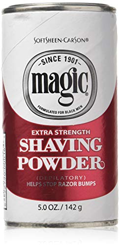 Magic Shaving Powder - Extra Strength - Depilatory - 5 Oz (142 G) - Pack Of 3