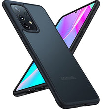 Load image into Gallery viewer, TORRAS Samsung A53 Case [10X Powerful Mil-Grade Shockproof Drop Protective] Samsung Galaxy A53 Case Cover Translucent Matte Hard Back with Soft Bumper Slim Thin Samsung A53 Phone Case 5G-Black
