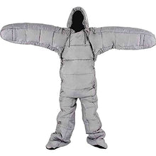 Load image into Gallery viewer, YLWJ Sleeping Bag Wearable Lightweight Waterproof Sleeping Bags with Zippered Holes for Arms and Feet for Camping, Hiking &amp; Outdoors Lightweight Sleeping Bag
