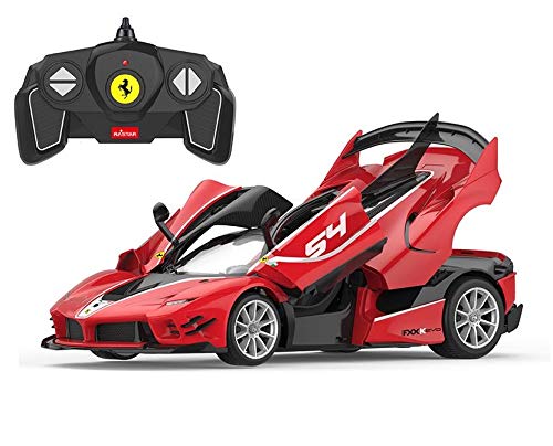 Ferrari FXXK EVO RC CARS, 1:18 Building Kits for kids, DIY，2.4G