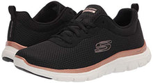 Load image into Gallery viewer, Skechers Women's Flex Appeal 4.0 Brilliant View Sneaker, Black, 5 UK
