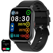 Load image into Gallery viewer, Rizamz Slim Smart Watch For Men Android Bluetooth Calling, Built-in Speaker/Mic 1.75 Touch Screen Waterproof Heart Rate Sleep Activity Fitness Tracker Smartwatch For Women Kids or iPhone Samsung
