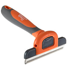 Load image into Gallery viewer, Shedding Brush Deshedding Tool by Simply Natural – Stainless Steel Deshedding Tool for Dogs and Deshedding Tool for Cats with Removable 10cm Shedding Blade
