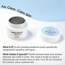 Load image into Gallery viewer, BeBarefaced VEGAN Clay Mask - Pore Minimizer Face Care Blackhead and Acne Treatment - Moisturising Hydrating Face Masks Skincare - Face Mask Beauty Mud Facial Mask - Preppy Skincare BHA Exfoliant
