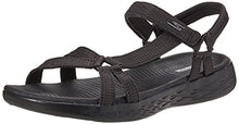 Load image into Gallery viewer, Skechers Women&#39;s On-The-go 600-Brilliancy-15316 Sport Sandal, Black (Black), 6 UK (39 EU)
