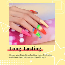 Load image into Gallery viewer, Beetles Gel Nail Polish Set-Spring into Summer Collection 20 Colors Gel Nail Polish Easter Nails Pastel Yellow Blue Pink Gel Polish Neon Red Glitter Purple Nail Gel Set Easter Decorations Nail Art Box

