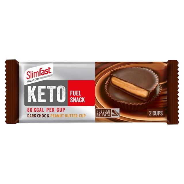 Slimfast Advanced Keto Snack Dark Chocolate Peanut Butter Cup