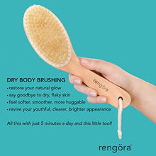 Load image into Gallery viewer, Rengöra Body Brush Perfect for Dry Brushing, Exfoliating, and Reducing the Appearance of Cellulite. Dry Brush and Get Healthier Skin Today
