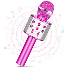 Load image into Gallery viewer, LETS gooarz Toys for 3-12 Year Old Girls, Bluetooth Kids Microphone Gifts for 4-10 Year Old Girls Toys Age 3-9 Birthday Gifts for 5-12 Year Old Girl Toys Gifts Age 4-12 Presents Toys for Autistic Kid
