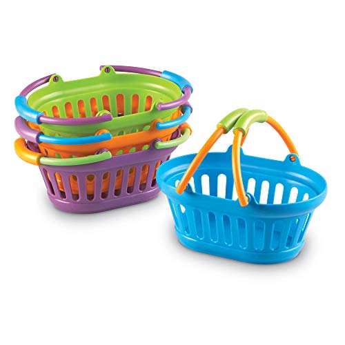 Learning Resources LER9724-4 New Sprouts Stack of Baskets, Multicoloured