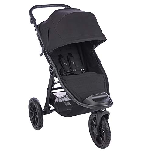 Baby Jogger City Elite 2 All-Terrain Pushchair | Foldable, Portable Stroller | Jet (Black)