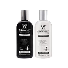 Load image into Gallery viewer, Hair Growth Shampoo &amp; Conditioner by Watermans UK Biotin, Argan Oil, Allantoin, Rosemary, Niacinamide, Lupin. Male &amp; Female Hair Loss Products
