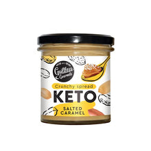 Load image into Gallery viewer, Guiltless Gourmets Salted Caramel Keto Crunchy Spread 330g Low Carb &amp; Keto Friendly, Keto Food, Keto Snacks, Healthy Snacks
