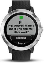 Load image into Gallery viewer, Garmin Vivoactive 3 GPS Smartwatch with Built-In Sports Apps and Wrist Heart Rate - Black (Renewed)
