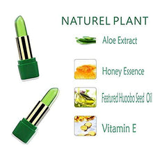 Load image into Gallery viewer, Genenic Aloe Vera Lipstick,Charming Shine Long Lasting Anti-cracking Temperature Color Changing Aloe Vera Lipstick Moisturizing Lip Makeup (1Pc Aloe Vera Lipstick)
