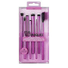 Load image into Gallery viewer, Real Techniques Everyday Eye Essentials 8-Piece Eyeshadow Brush Set
